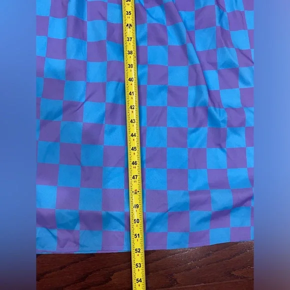 DRESSED IN LALA Never Too Much Oversized Maxi Dress Blue + Lilac Large Punk - Picture 11 of 16